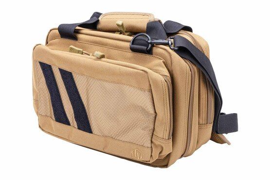 The Specialist Mini Range Bag in Dark FDE from Savior Equipment is made of 600D polyester.